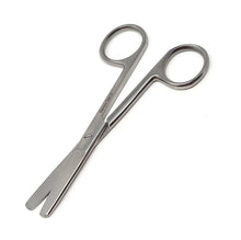 Load image into Gallery viewer, Lab Dissecting Scissors, Blunt/Blunt. 4.5", Straight, Stainless Steel