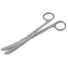 Load image into Gallery viewer, Lab Dissecting Scissors, Blunt/Blunt. 6.5", Curved, Stainless Steel