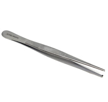 Load image into Gallery viewer, Precision Blunt Jaws Kocher 1x2 Rat Tooth Thumb Forceps 4.5"