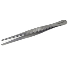 Load image into Gallery viewer, Dissecting Tissue 1x2 Rat Tooth Blunt Thumb Forceps Tweezers 4.5"