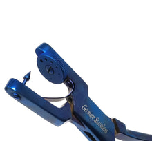 Load image into Gallery viewer, Multifunction Hole Punch Pliers 6-1/2" to Create 0.8mm-2mm Clean Holes Jewelry Making Handheld Stainless Steel Tool, BLUE