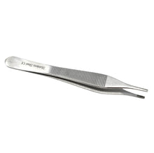 Load image into Gallery viewer, Adson Brown Forceps 9x9 Teeth, 4.75" Straight Tweezers, Stainless Steel