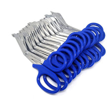 Load image into Gallery viewer, 12/Pack Navy Blue Handle Trauma Shears 7.25" Stainless Steel Scissors for Paramedics, EMT, Nurses, Firefighters + More