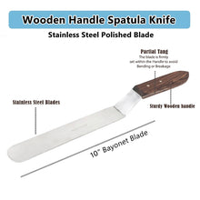 Load image into Gallery viewer, A2Z Scilab Brand Engineering Classic Offset Caulk Tooling Spatula, Stainless Steel (10 " Long Offset Blade)