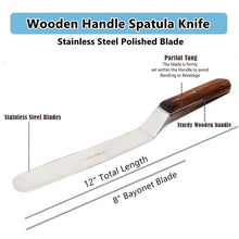 Load image into Gallery viewer, A2Z Scilab Brand Engineering Classic Offset Caulk Tooling Spatula, Stainless Steel (8 " Long Offset Blade)