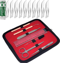 Load image into Gallery viewer, 18Pcs Beginners Dissecting Kit Stainless Steel Tools Set for School Labs & Science Projects