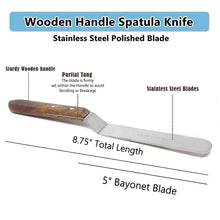 Load image into Gallery viewer, A2Z Scilab Brand Engineering Classic Offset Caulk Tooling Spatula, Stainless Steel (5 " Long Offset Blade)