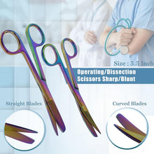 Load image into Gallery viewer, 24 Pcs Advanced Dissecting Kit Stainless Steel Instruments w/ Farabeuf Retractor with Zippered Case