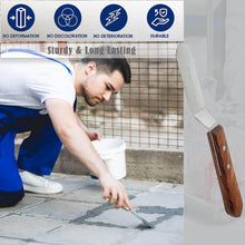 Load image into Gallery viewer, A2Z Scilab Brand Engineering Classic Offset Caulk Tooling Spatula, Stainless Steel (3 " Long Offset Blade)