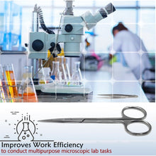 Load image into Gallery viewer, Stainless Steel Iris Dissecting Scissors 4.5", Straight, Fine Point