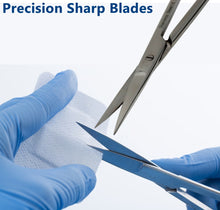 Load image into Gallery viewer, Stainless Steel Iris Dissecting Scissors 4.5", Straight, Fine Point