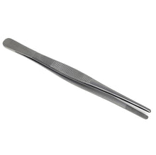 Load image into Gallery viewer, Dissecting Thumb Forceps Tweezers 5.5" (14 cm), Blunt Serrated Tips