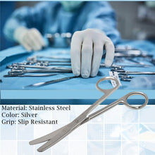 Load image into Gallery viewer, Lab Dissecting Scissors, Blunt/Blunt. 6.5", Curved, Stainless Steel