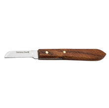 Load image into Gallery viewer, Wooden handle Plaster Alignate Knife #7R, Stainless Steel