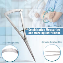 Load image into Gallery viewer, Premium Castroviejo Caliper Graduated 0-40mm Straight 7"