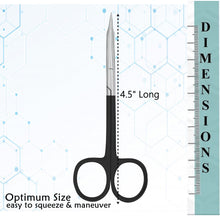 Load image into Gallery viewer, Supercut Delicate Steven Tenotomy Scissors 4.5" Curved, Color Handle