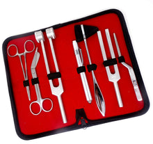 Load image into Gallery viewer, 7 pcs Neurological Percussion Reflex Taylor Hammer Medical EMT Nurse Diagnostic Kit