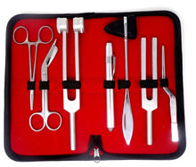 Load image into Gallery viewer, 7 pcs Neurological Percussion Reflex Taylor Hammer Medical EMT Nurse Diagnostic Kit