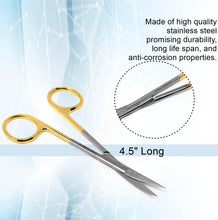 Load image into Gallery viewer, TC Dissecting Iris Sharp Fine Point Scissors, 4.5", Curved
