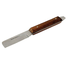 Load image into Gallery viewer, Wooden handle Plaster Alignate Knife #5R, Stainless Steel