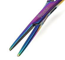Load image into Gallery viewer, Multi Color Rainbow Mosquito Hemostat Forceps 5.5&quot; (14cm) Straight
