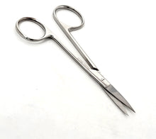 Load image into Gallery viewer, Stainless Steel Iris Dissecting Scissors 4.5&quot;, Straight, Fine Point
