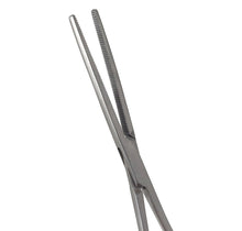 Load image into Gallery viewer, Purple PVC Vinyl Grip Handle Hemostat Forceps Straight Serrated 8"
