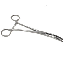 Load image into Gallery viewer, Pean Full Serrated Hemostat Forceps 8", Curved, Stainless Steel