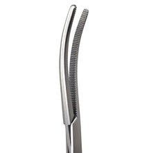 Load image into Gallery viewer, Pean Full Serrated Hemostat Forceps 7", Curved, Stainless Steel