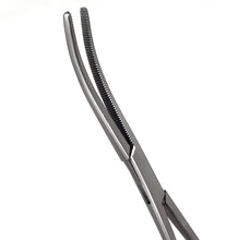 Load image into Gallery viewer, Full Serrated Hemostat 7.25" (18cm), Curved, Stainless Steel
