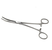 Load image into Gallery viewer, Pean Full Serrated Hemostat Forceps 8&quot;, Curved, Stainless Steel
