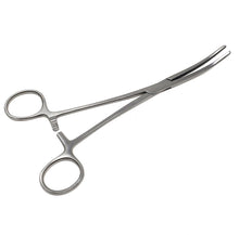 Load image into Gallery viewer, Pean Full Serrated Hemostat Forceps 8", Curved, Stainless Steel