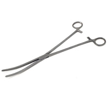 Load image into Gallery viewer, Pean Full Serrated Hemostat Forceps 10", Curved, Stainless Steel