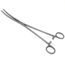 Load image into Gallery viewer, Pean Full Serrated Hemostat Forceps 10", Curved, Stainless Steel