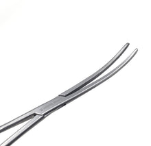 Load image into Gallery viewer, Pean Full Serrated Hemostat Forceps 10", Curved, Stainless Steel
