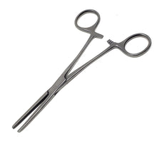 Load image into Gallery viewer, Pean Full Serrated Hemostat Forceps 7", Straight, Stainless Steel