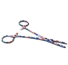 Load image into Gallery viewer, Hemostat Forceps 5.5" (14cm) Straight Serrated Jaws, Stainless Steel, White Multi Paws