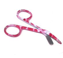 Load image into Gallery viewer, Stainless Steel 3.5" Bandage Lister Scissors for Nurses & Students Gift, Pink Hearts