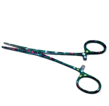 Load image into Gallery viewer, Hemostat Forceps 5.5" (14cm) Straight Serrated Jaws, Stainless Steel, Gardenia