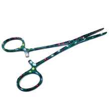 Load image into Gallery viewer, Hemostat Forceps 5.5" (14cm) Straight Serrated Jaws, Stainless Steel, Gardenia