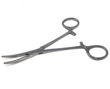 Load image into Gallery viewer, Kelly Hemostat Forceps 5.5" Half Serrated Curved Jaws, Stainless Steel, Silver