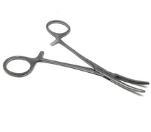Load image into Gallery viewer, Rankin Kelly Hemostat Forceps 6.25" Half Serrated Curved Jaws, Stainless Steel, Silver