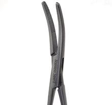 Load image into Gallery viewer, Rankin Kelly Hemostat Forceps 6.25" Half Serrated Curved Jaws, Stainless Steel, Silver