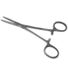 Load image into Gallery viewer, Kelly Hemostat Forceps 5.5" Half Serrated Straight Jaws, Stainless Steel, Silver