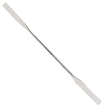 Load image into Gallery viewer, Stainless Steel Double Ended Micro Lab Spatula Sampler, Square & Round End, 7" Length