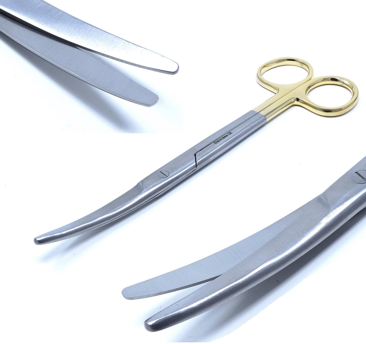 Scissors, Surgical, Sharp/Blunt Points, Curved Blades, 5.5