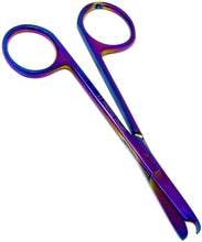 Load image into Gallery viewer, Multi Rainbow Color Premium Suture Stitch Scissors 4.5"