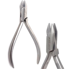 Load image into Gallery viewer, Stainless Steel Orthodondic 3 Prong Aderer Pliers Wire Bending Pliers Dental Instrument