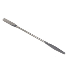 Load image into Gallery viewer, Stainless Steel Double Ended Micro Lab Spatula Sampler, Round & Tapered Arrow End, 7" Length