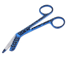 Load image into Gallery viewer, Stainless Steel 5.5" Bandage Lister Scissors for Nurses & Students Gift, Blue Viper